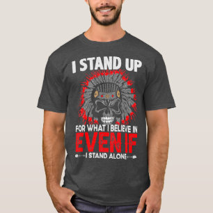 T-shirt Citation amérindienne Je Me Lance