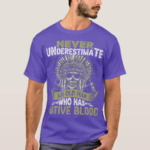 T-shirt Citation amérindienne ne sous-estime jamais