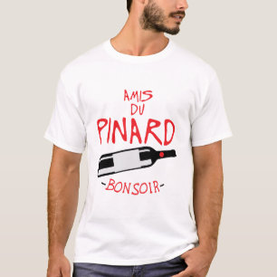 T-shirt citation_amis_pinard_bonsoir_humour_alcool_vin_502