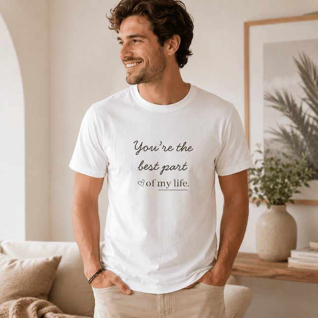 T-Shirt Citation Amour Moderne (Créateur téléchargé)