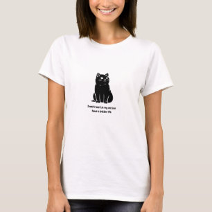 T-shirt Citation Amoureux des chats amusante
