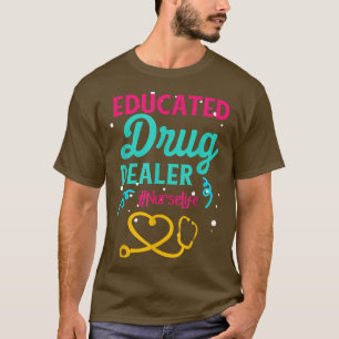 T-shirt Citation amusante Concessionnaire de médicaments i