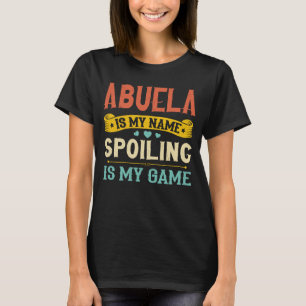T-shirt Citation amusante d'Abuela Cute Grandma