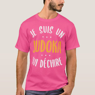 T-shirt Citation Amusante D'Arts Martiaux Pour Judo Athlet