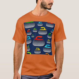 T-shirt Citation amusante pour motif de curling amoureux