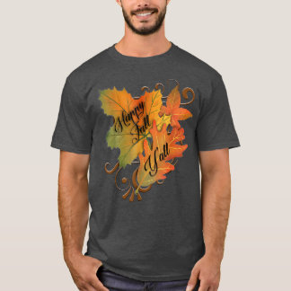 T-shirt Citation Automne Bonne Automne Y'all mignonne Than