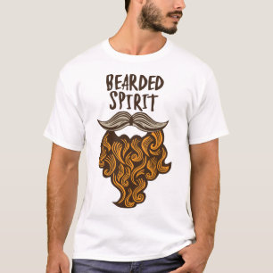 T-shirt citation_barbe_bearded_spirit_humour_moustache_mes