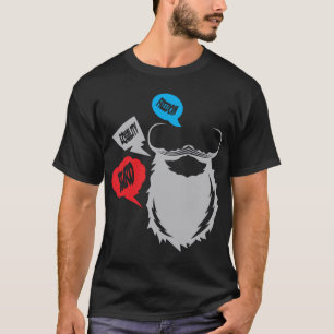 T-shirt citation_barbe_freedom_equality_beard_barbu_bulle_