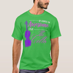T-shirt Citation Cello Célliste de musiciennes de l'Orches