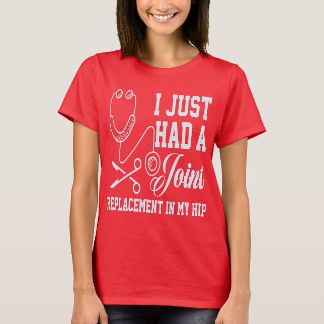 T-shirt Citation Chirurgicale J'Ai Récemment Eu Un Replace (Devant)