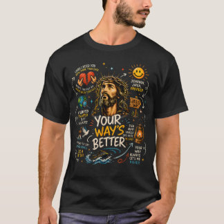 T-shirt Citation chrétienne drôle et meilleure de Vintage