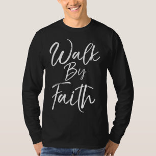T-shirt Citation chrétienne mignonne pour les femmes non p