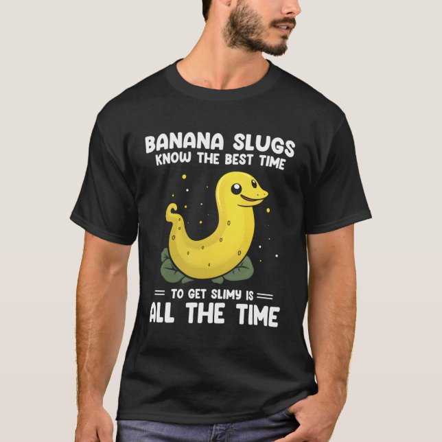 T-shirt Citation Collecte De Boues De Banane Pour La Scien (Devant)