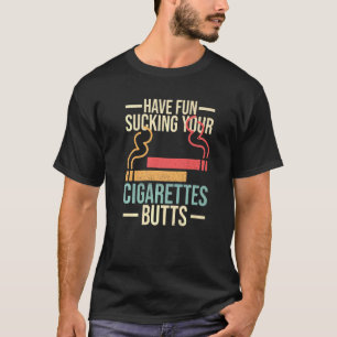 T-shirt Citation Contre Le Tabagisme Pour Un Non-Fumeur
