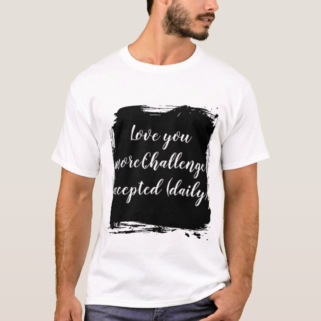 T-Shirt Citation Couple Romantique (Devant)