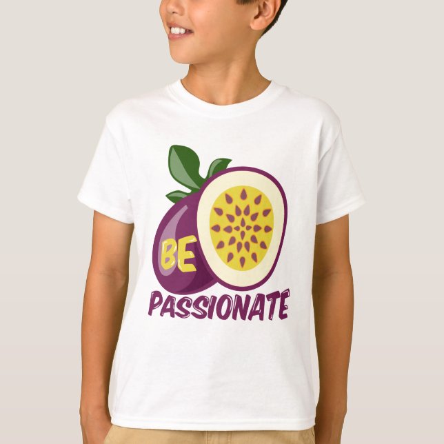 T-shirt Citation créative motivante Passionfruit (Devant)