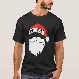 T-shirt Citation Croire Sur La Famille De Barbe De Chapeau