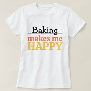 T-shirt Citation Cuisine Moderne Vibrante Faire de la Pâti