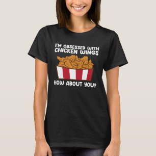 T-shirt Citation d'ailes de poulet Hot Wing Restauration r