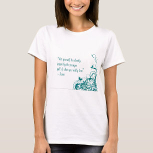 T-shirt Citation d'amour de Rumi