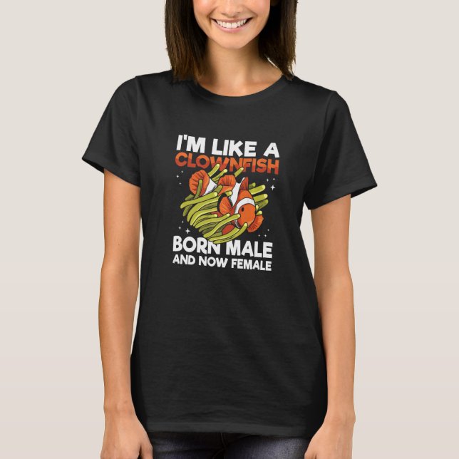 T-shirt Citation d'anémone de poisson clown pour un propri (Devant)