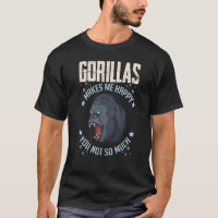 Citation d'animal de gorille Habitat de singe Silv