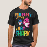 T-shirt Citation d'anniversaire de requin drôle B day Mama<br><div class="desc">Citation d'anniversaire de requin drôle B day Maman</div>