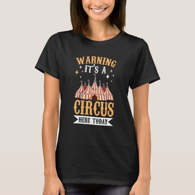 T-shirt Citation D'Anniversaire Du Cirque Pour Un Gue Du C (Devant)
