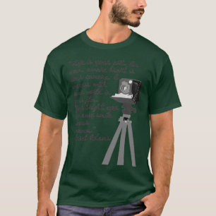 T-shirt Citation d'Ansel Adams