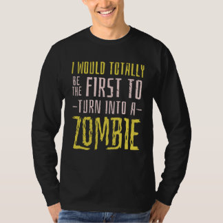 T-shirt Citation d'Apocalypse Zombie