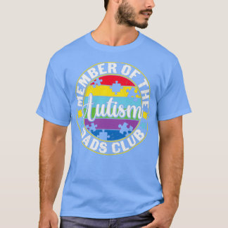 T-shirt Citation D'Autisme Membre Du Club Autism Dads
