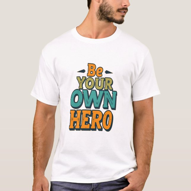 T-shirt Citation d'auto-autonomisation motivationnelle Tee (Devant)