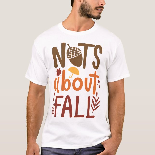 T-shirt Citation D'Automne À Propos De L'Automne (Devant)