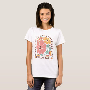 T-shirt Citation d'automne Boho