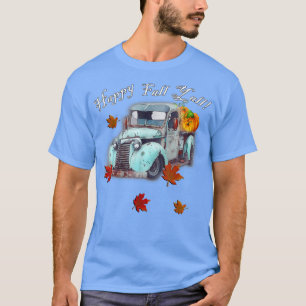 T-shirt Citation d'automne Happy Automne Y'all mignonne Vi