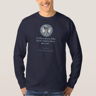 T-shirt Citation d'Ayn Rand (totalitarisme)