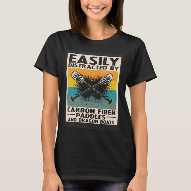 T-shirt Citation de bateau dragon pour l'équipe de bateau  (Devant)