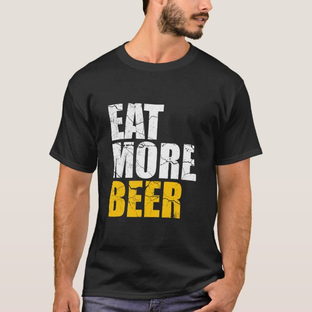 T-shirt Citation de bière Fuuny (Devant)