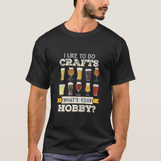 T-shirt Citation de bière Fuuny (Devant)