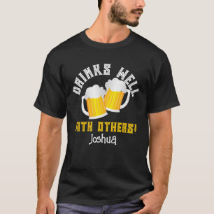 T-shirt Citation De Boisson De Bière Drôle