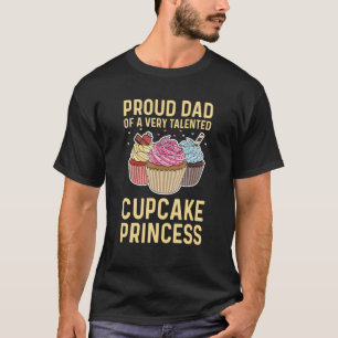 T-shirt Citation De Boulangerie Mens Cupcake Pour Un Père 