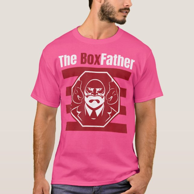 T-shirt Citation De Boxfather Et Gants De Boxer Boxer (Devant)