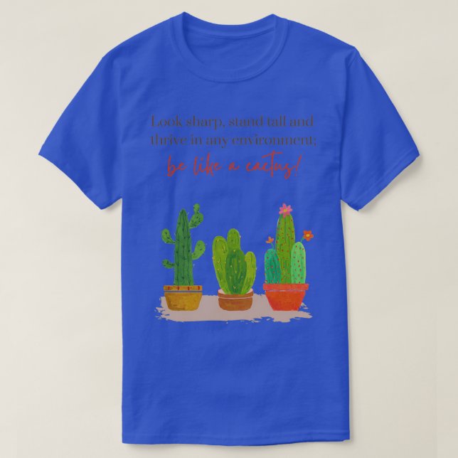 T-shirt Citation de Cactus (Design devant)