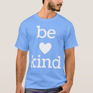 T-shirt Citation de cadeau sois gentil vintage