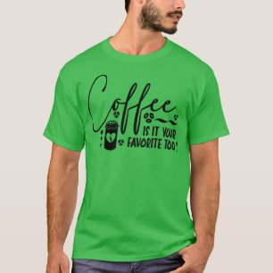 T-shirt citation de café amusante pour les amateurs de caf