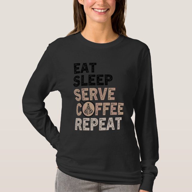 T-shirt Citation de café Café Addict Cool Café 22 (Devant)