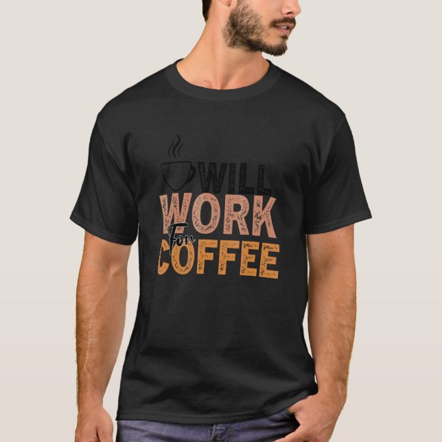 T-shirt Citation de café Café Addict Cool Café 28 (Devant)