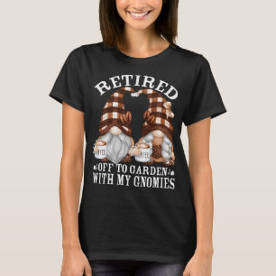 T-shirt Citation De Café Pour Grands-Parents Retraités - G