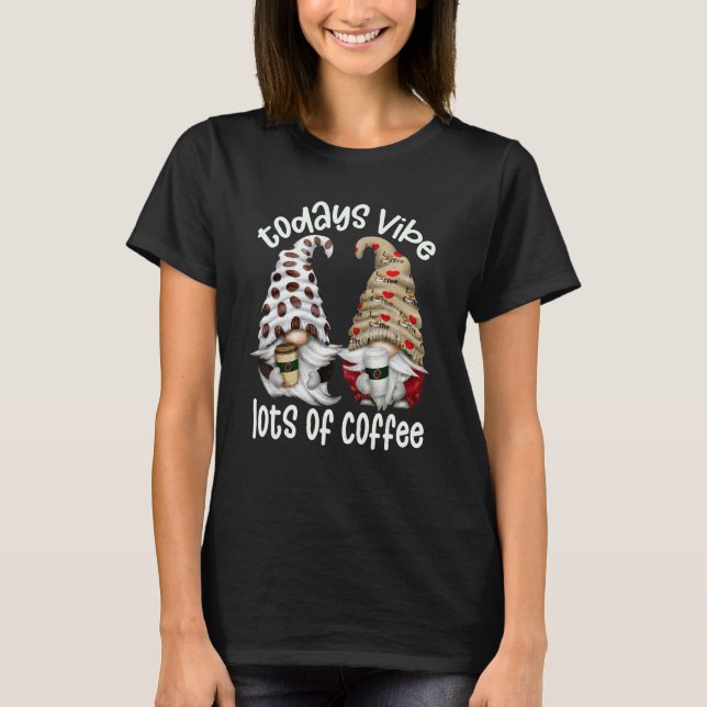 T-shirt Citation De Cafétéria Pour Les Femmes Avec Beaucou (Devant)