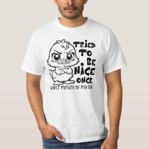 T-shirt Citation de canard drôle Humour sarcastique pour l